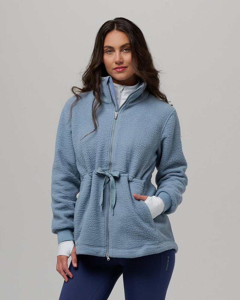 Womens Brigid Fleece Jacket Tempest
