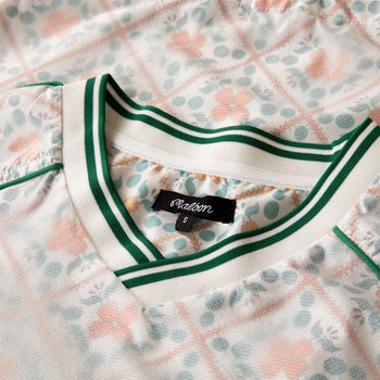 Malbon Golf Alessia Windbreaker Pullover Ivory Multi