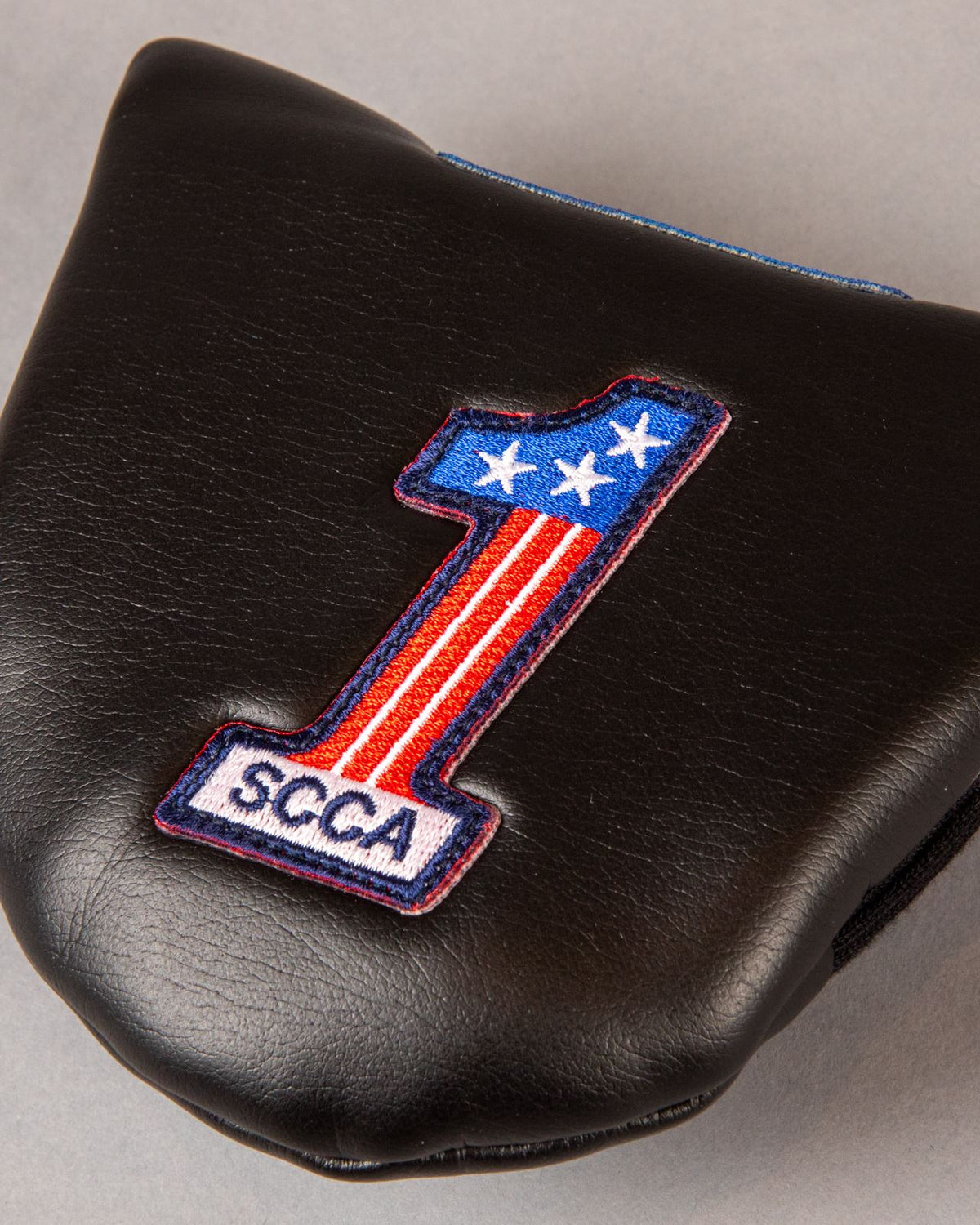 Round Tail U-Leather Mallet Putter Cover Huntington Black