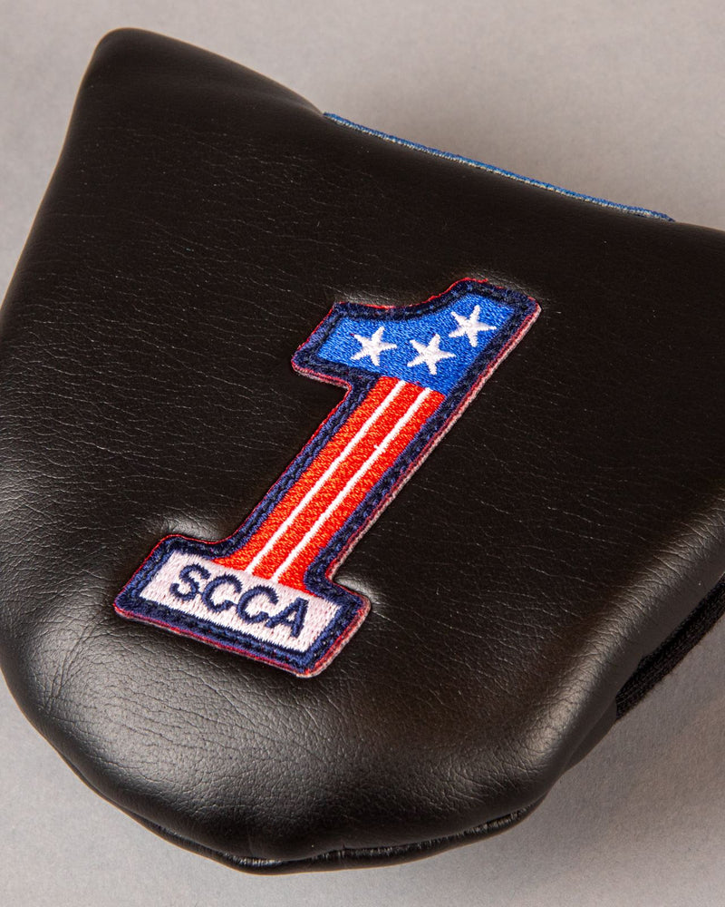 Round Tail U-Leather Mallet Putter Cover Huntington Black