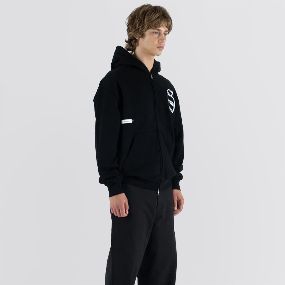 Book Fair Fleece Zip Hoodie Black