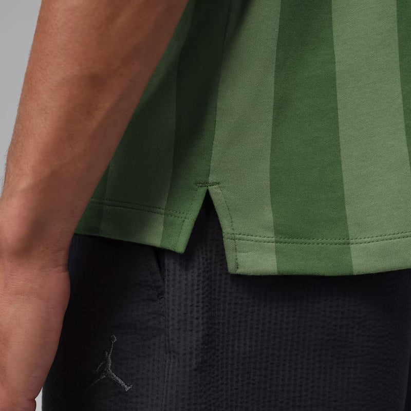 Jordan Dri-FIT Printed Golf Polo Forest Green/White