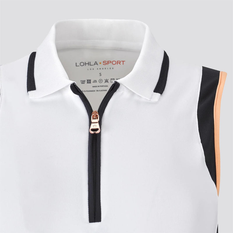 Womens Luna SL Polo White