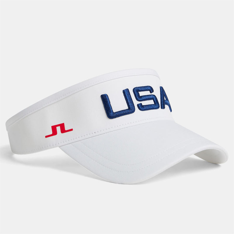 Womens Yada Tech Stretch Visor White