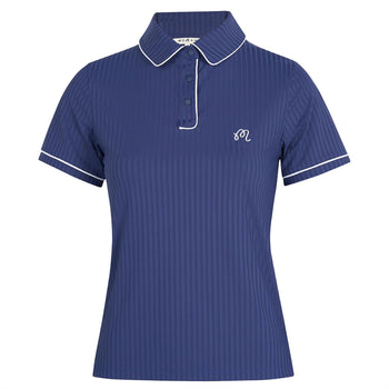◎anna◎美品! POLO RALPH LAUREN コットン Malbon Golf Anna Polo Blue | TRENDYGOLF USA
