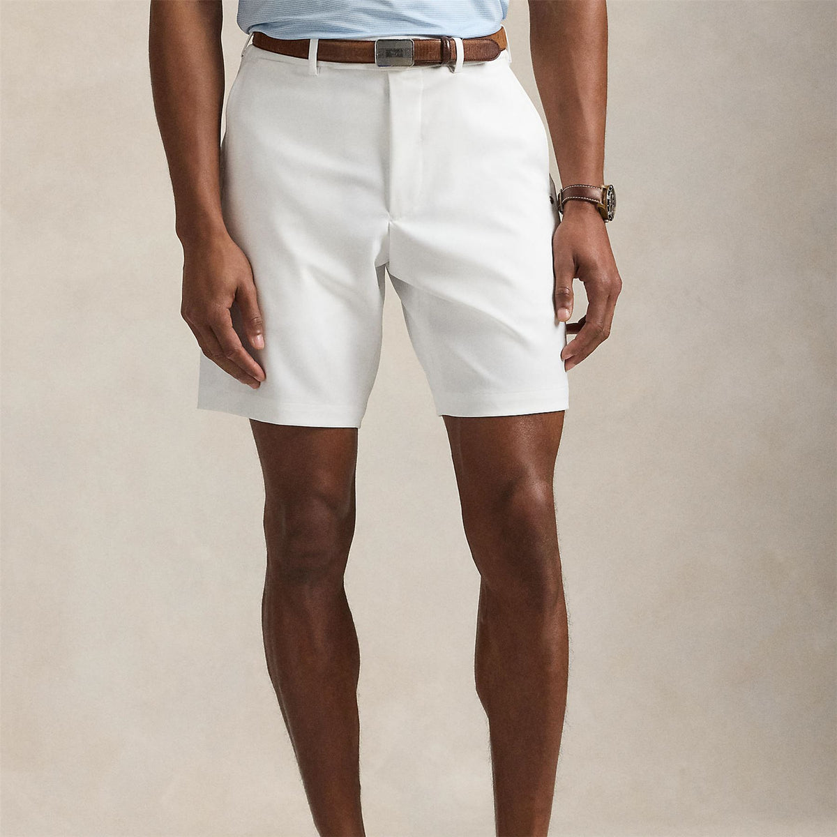 RLX Tailored Fit Featherweight Cypress Shorts Ceramic White