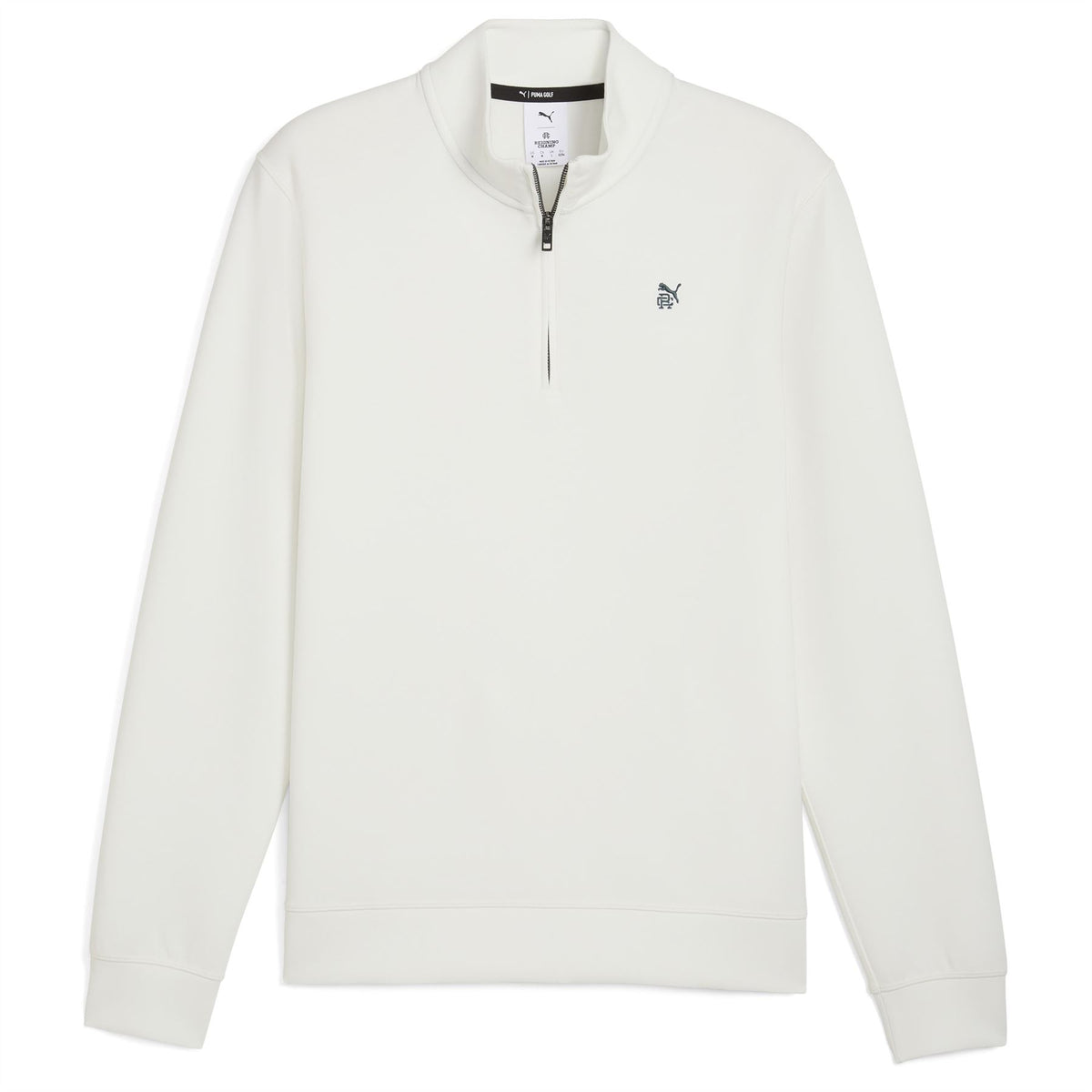 x RC Cloudspun Fleece Quarter Zip Warm White