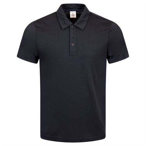 Lightweight Jersey Polo Navy - AW24