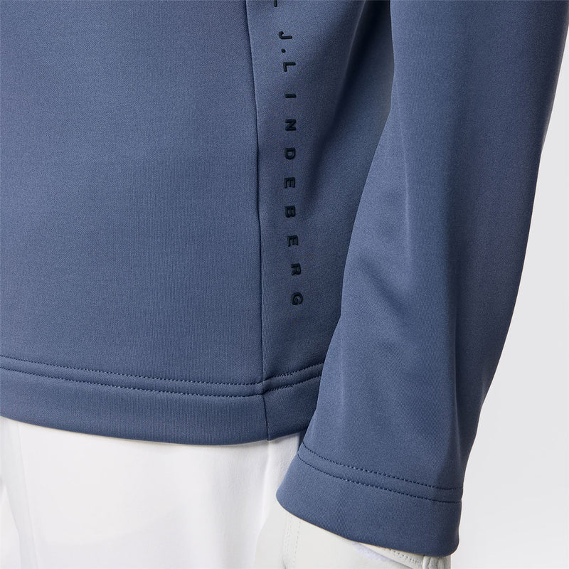 Vinnie Quarter Zip Mid Layer Vintage Indigo