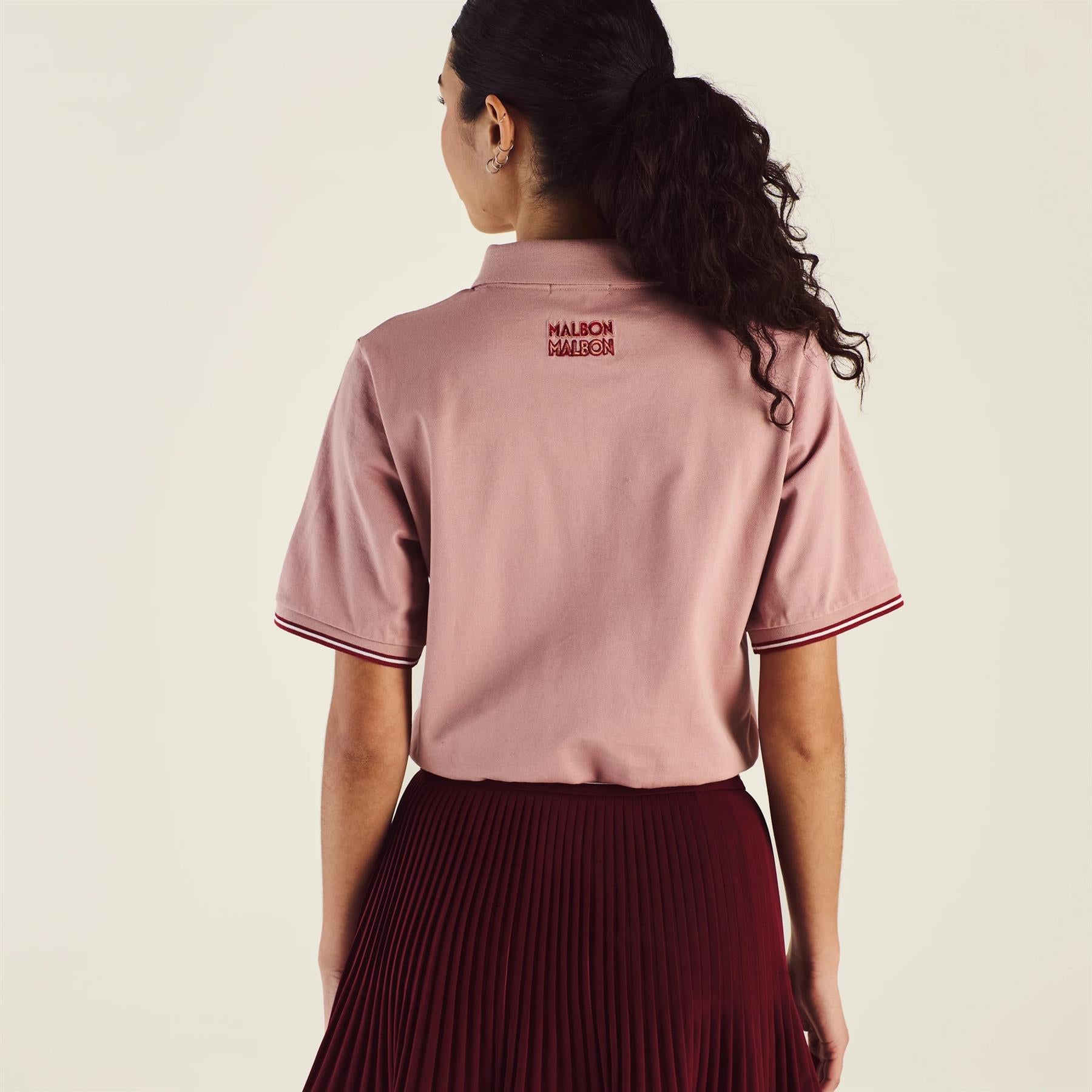 Malbon Golf Valentina Pleated Skirt Vino | TRENDYGOLF USA