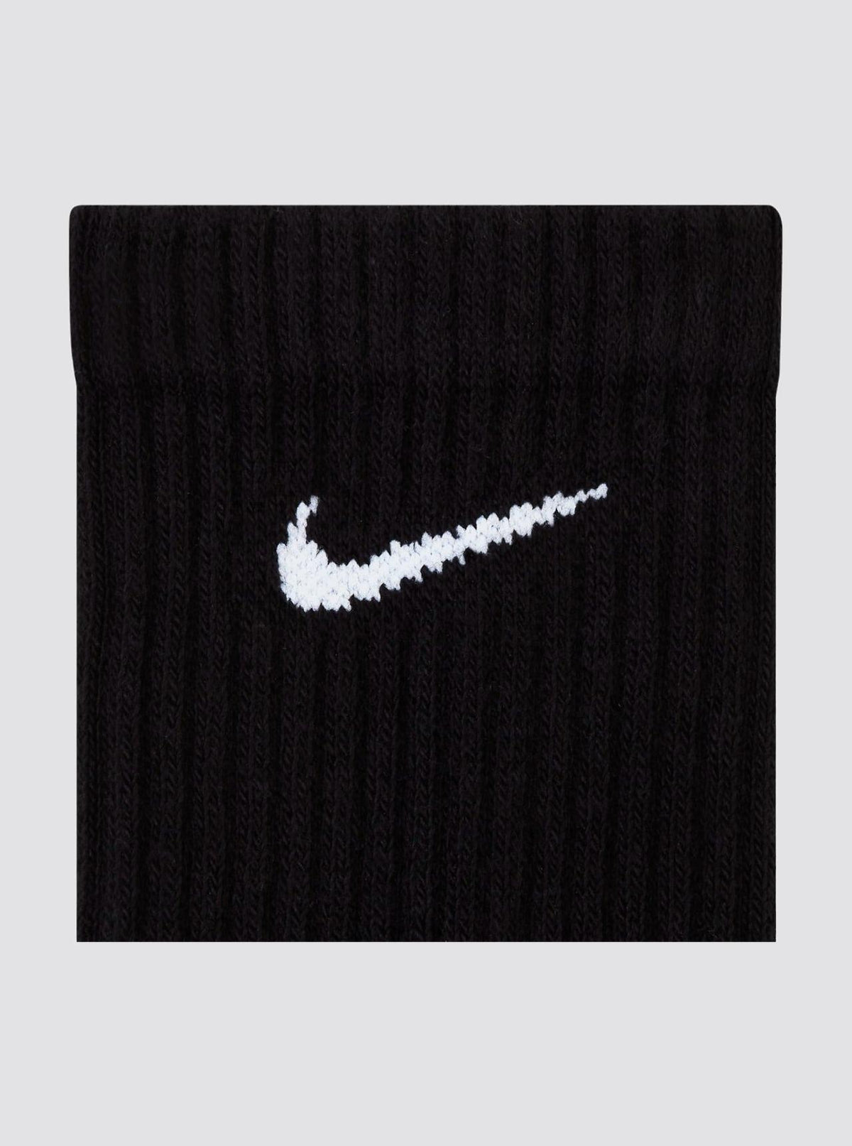 Everyday Cushioned Crew Socks Black