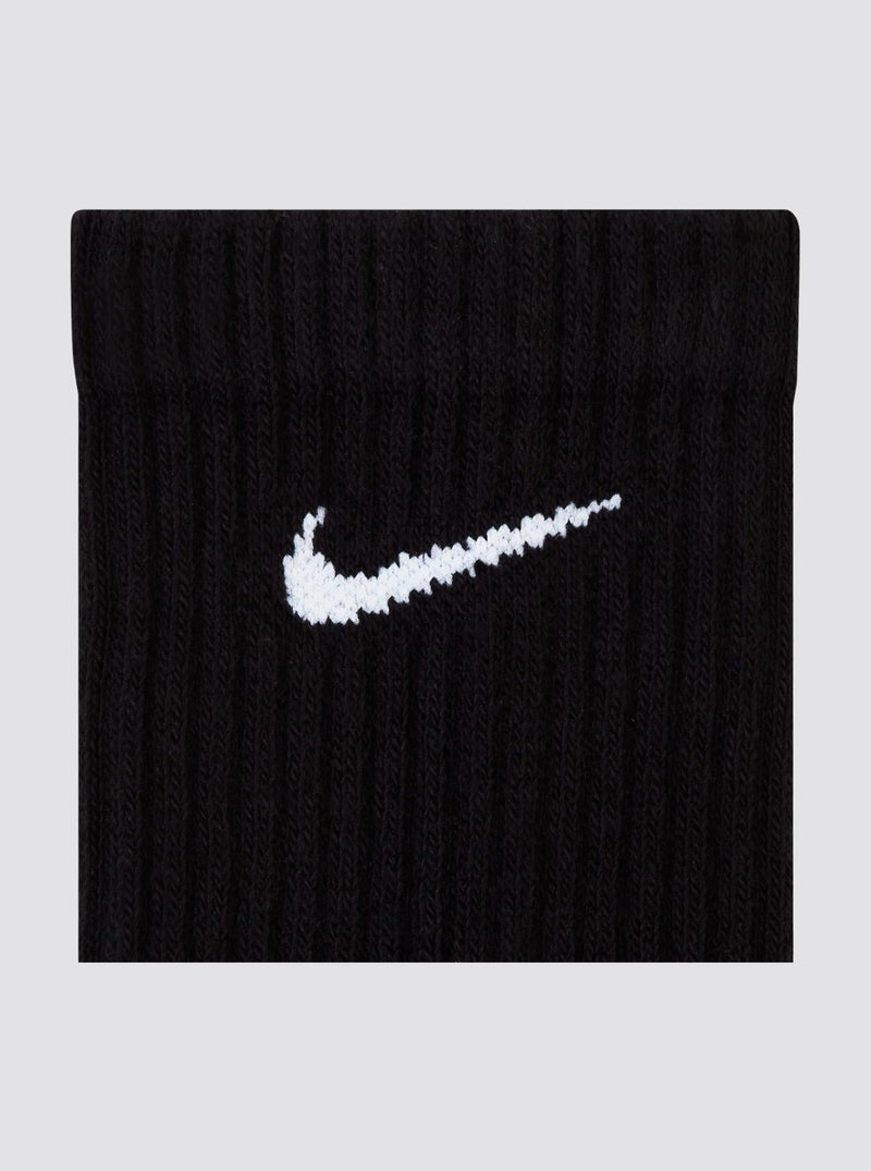 Everyday Cushioned Crew Socks Black