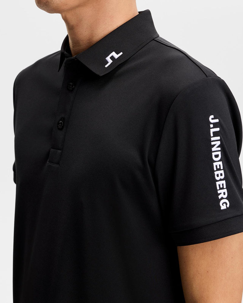 Tour Tech Slim Fit Polo Black