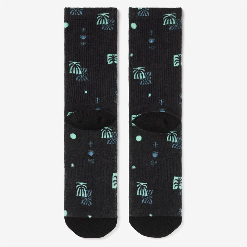 Quick Trip Crew Socks Black