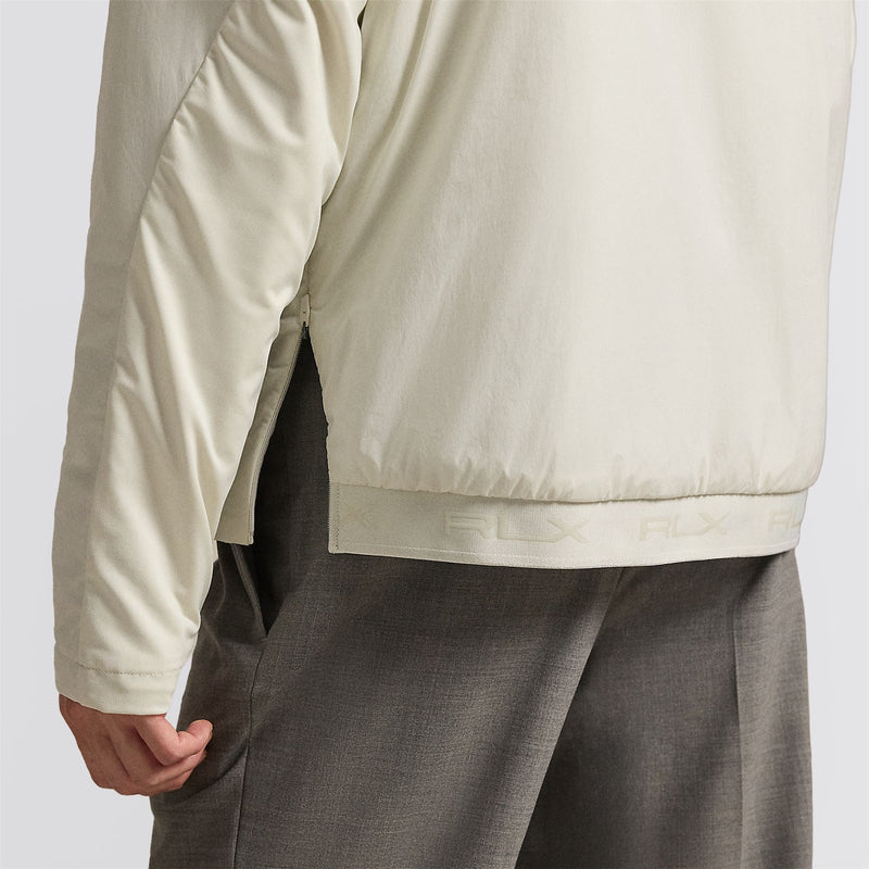RLX Stretch Hybrid Graphic Pullover Stone Pebble
