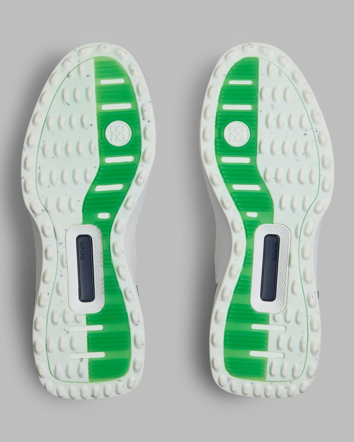 G.112 Embossed Skull & Tees Hybrid Spikeless Golf Shoes Snow/Clover