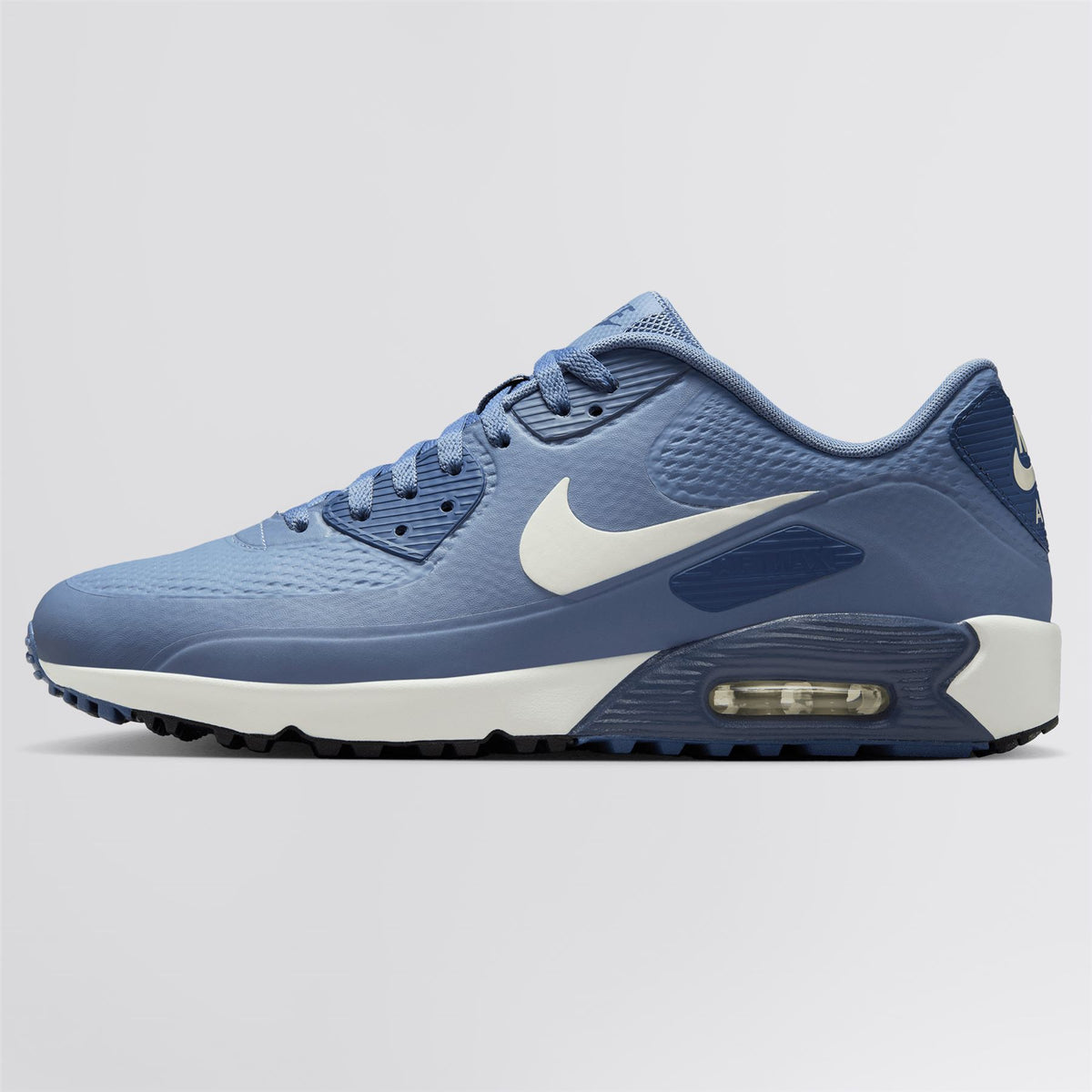 Air Max 90 Golf Shoes Ashen Slate/Sail/Diffused Blue