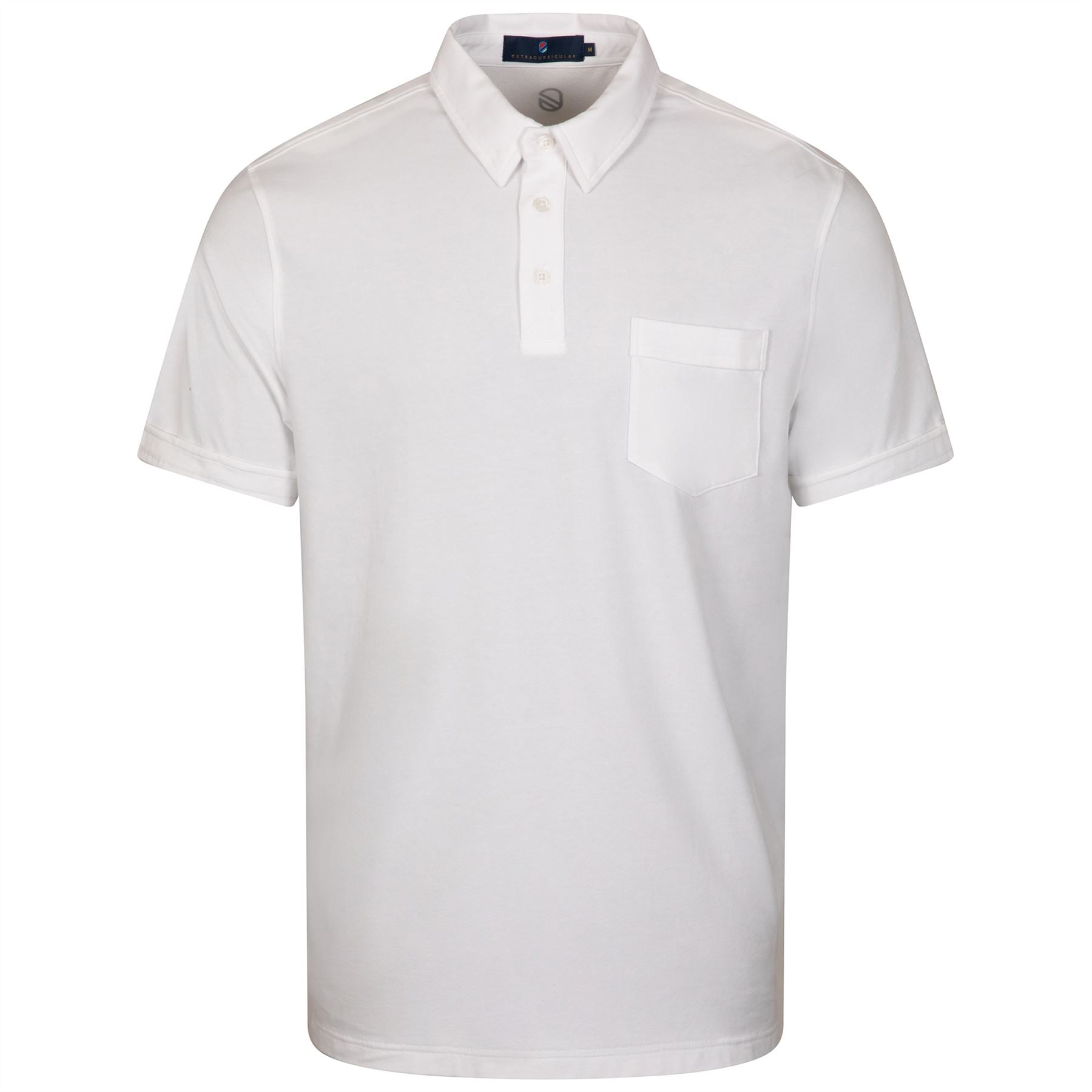 Auxiliary Polo Bright White