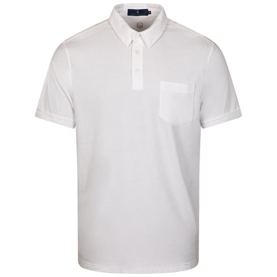 Auxiliary Polo Bright White