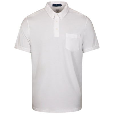 Auxiliary Polo Bright White - SS24