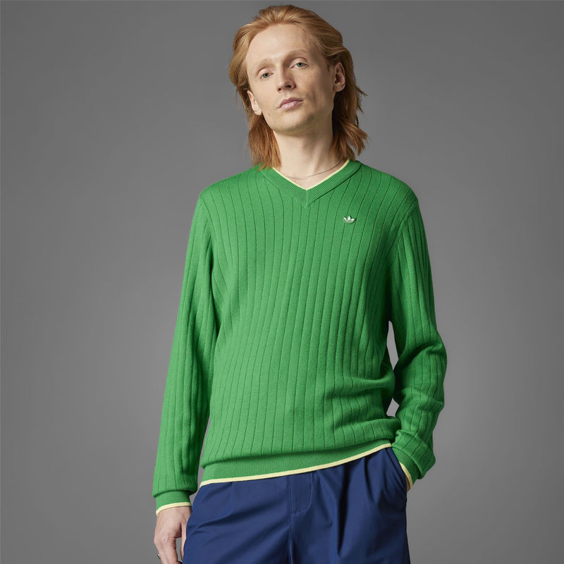 Cashmere Knit Sweatshirt Green