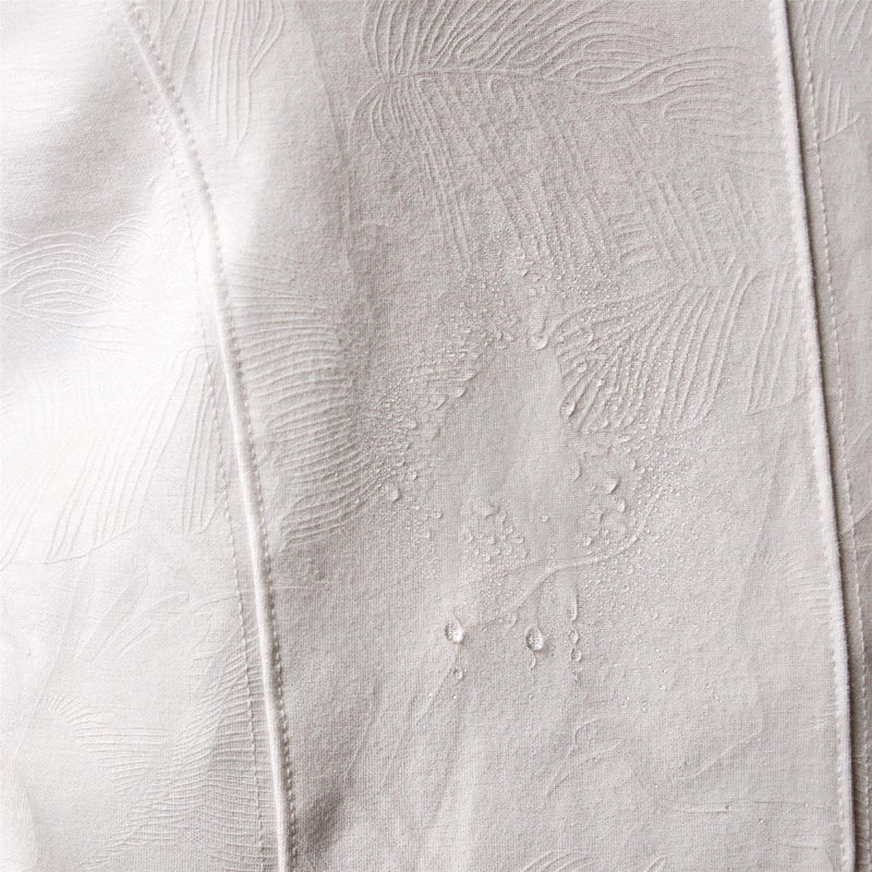 Womens Tulip Lounge Shorts Cream Debossed Crane