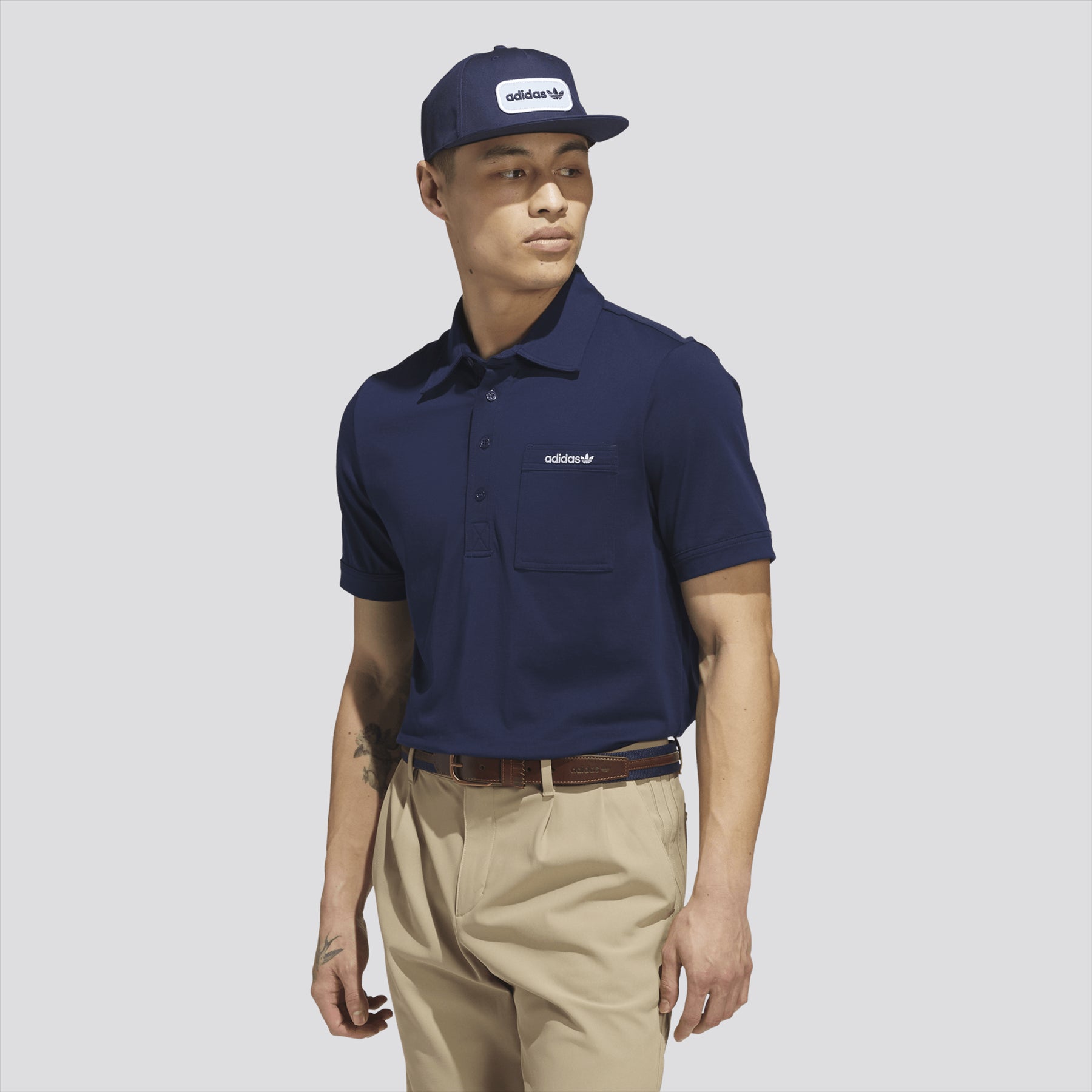 Archive Pocket Polo Night Indigo