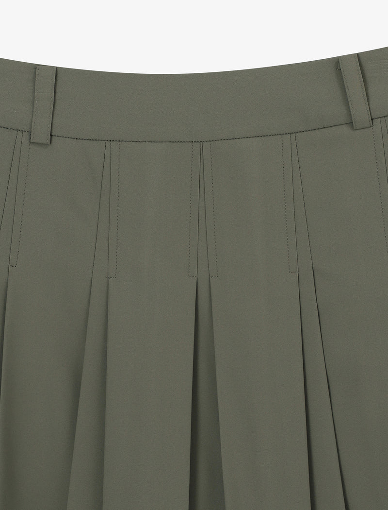 Womens Rose Skirt Khaki
