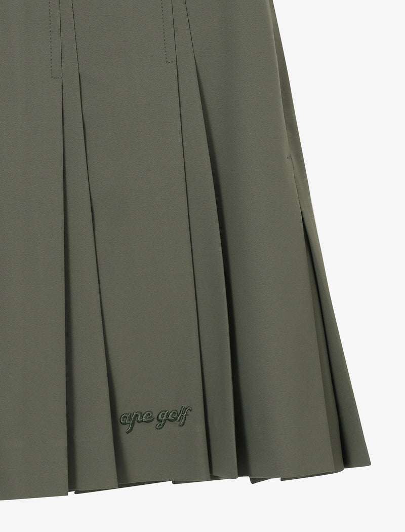 Womens Rose Skirt Khaki