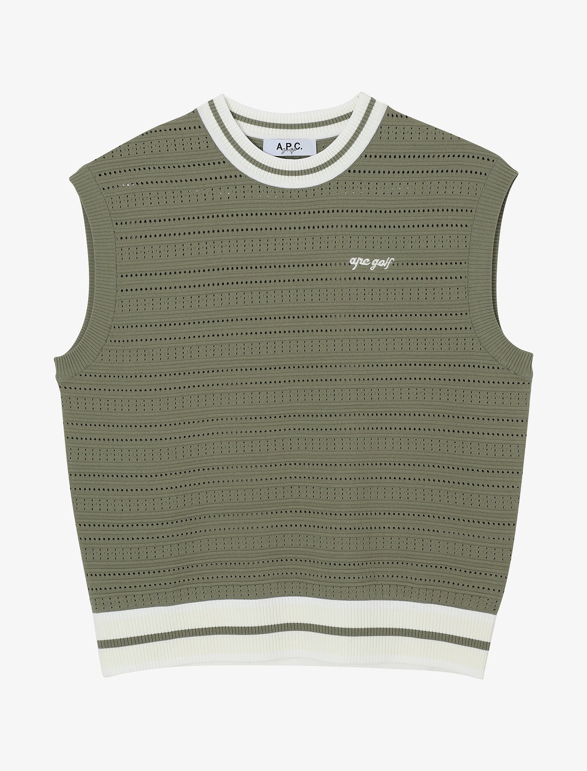 Womens Solana Knit Vest L/Khaki