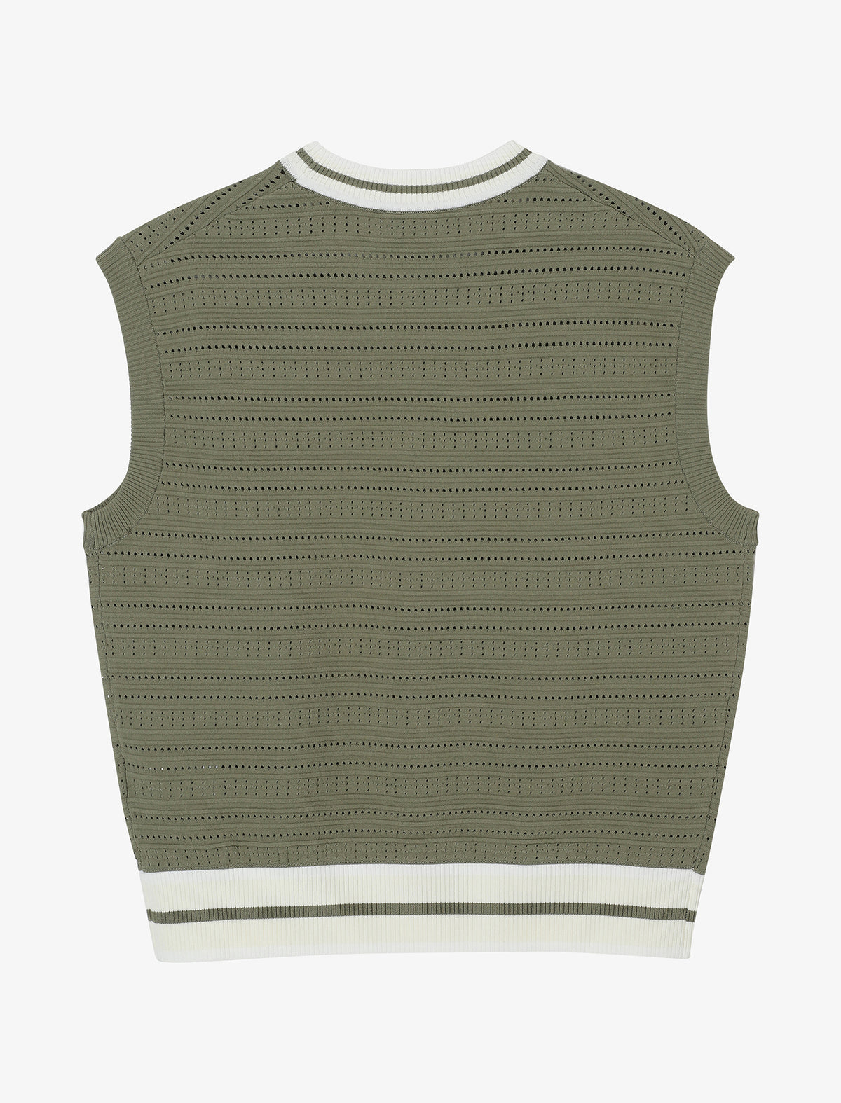 Womens Solana Knit Vest L/Khaki