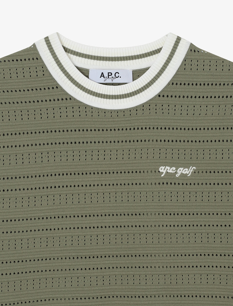 Womens Solana Knit Vest L/Khaki