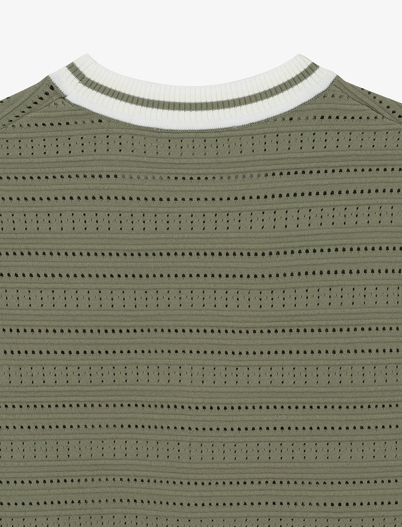Womens Solana Knit Vest L/Khaki