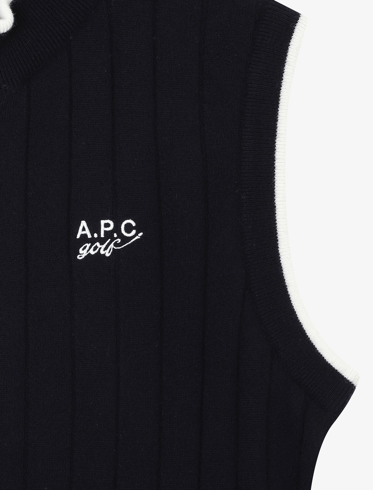 Womens Claire Knit Vest Navy