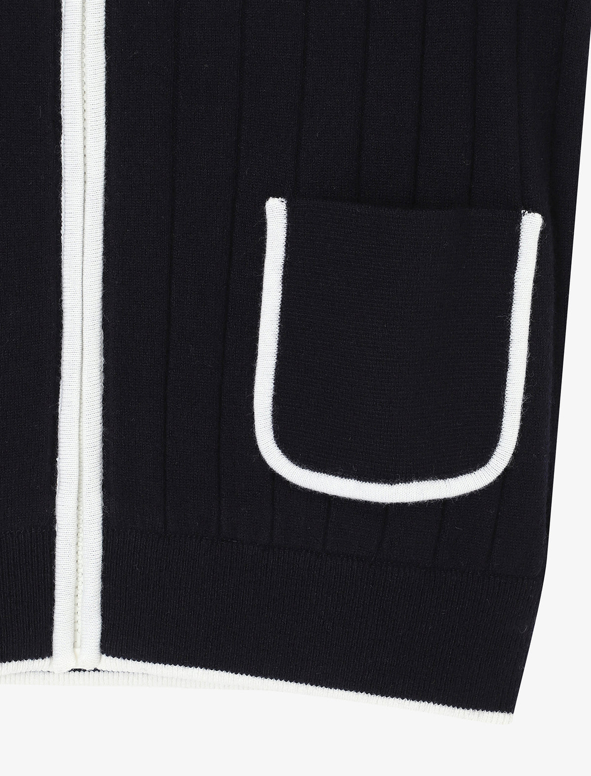Womens Claire Knit Vest Navy