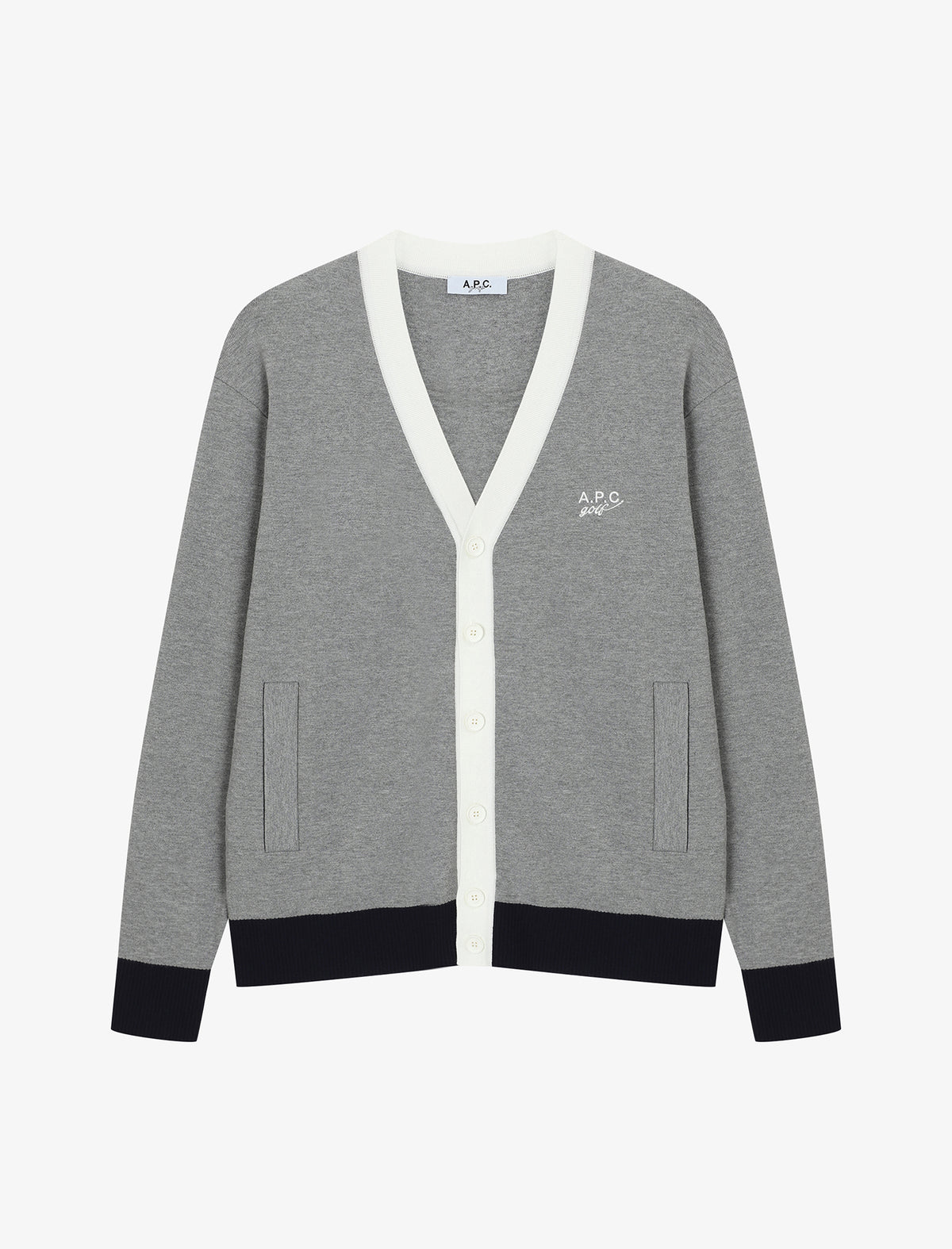 Alain Cardigan M/Grey