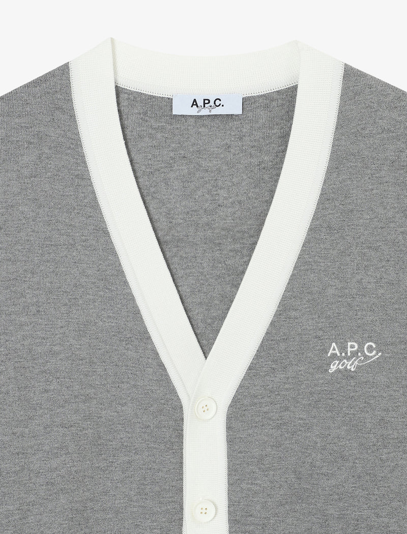 Alain Cardigan M/Grey