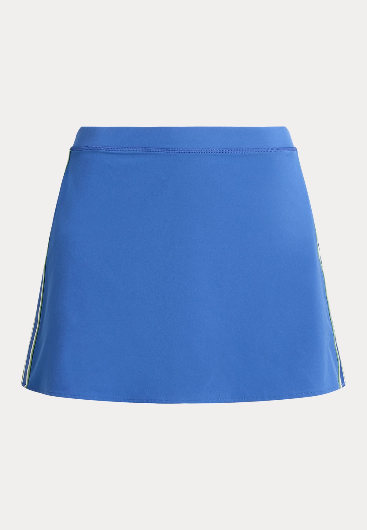 RLX Womens 4 Way Stretch Poly Skirt Mdrn Ryl/Crmc Wht/Otbk Grn