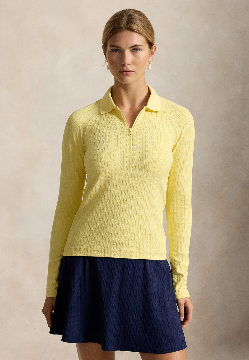 Active Cable Knit Pullover