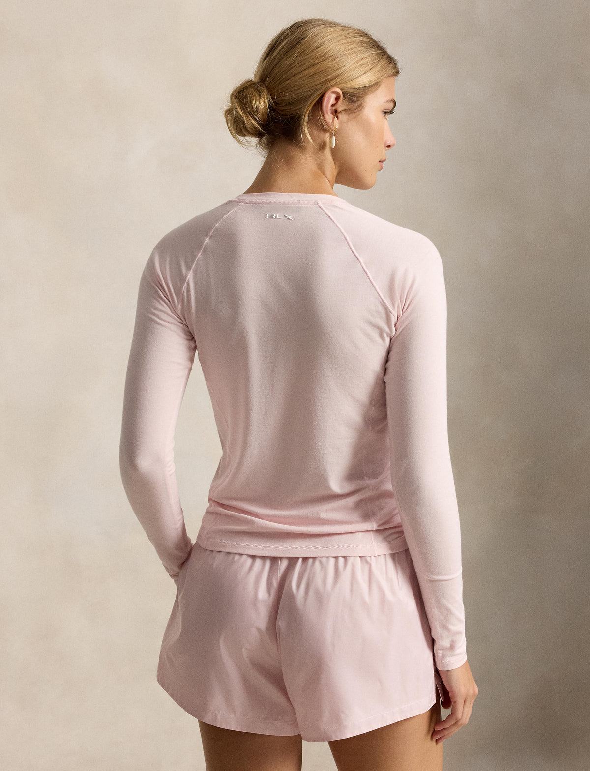 RLX Womens Soft Pima Stretch Jersey T Shirt Acacia Pink