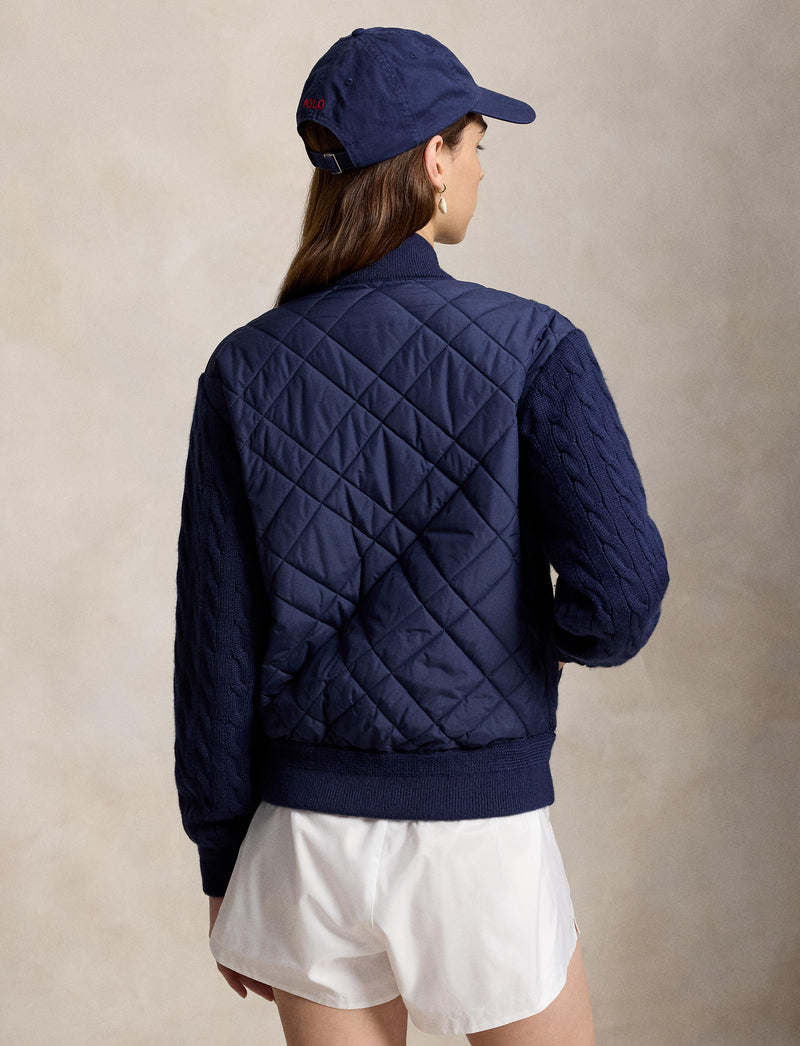 RLX Wool Blend Sweater Full Zip