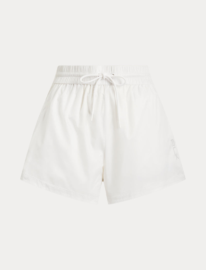 RLX Womens Lightweight Nylon Ripstop Shorts Ceramic White