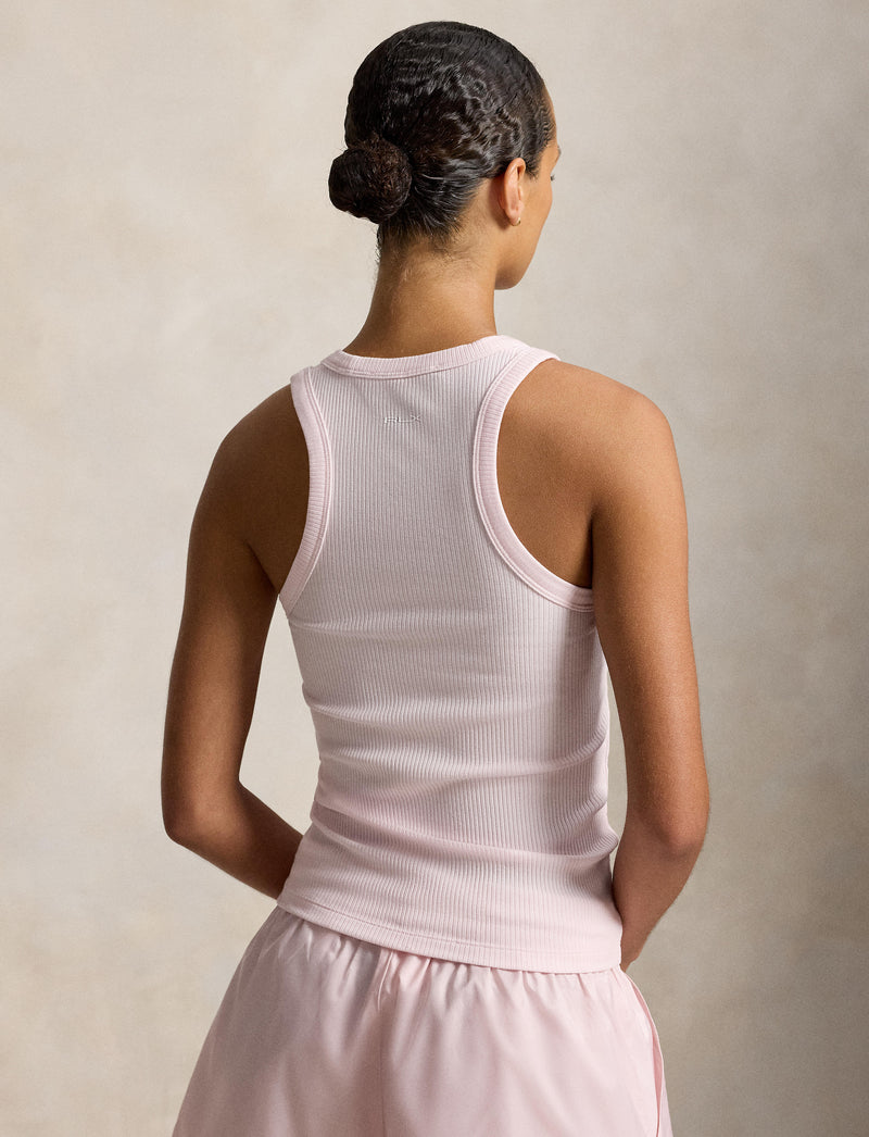 RLX Womens 4X4 Lycra/Spandex Ribbed T Shirt Acacia Pink