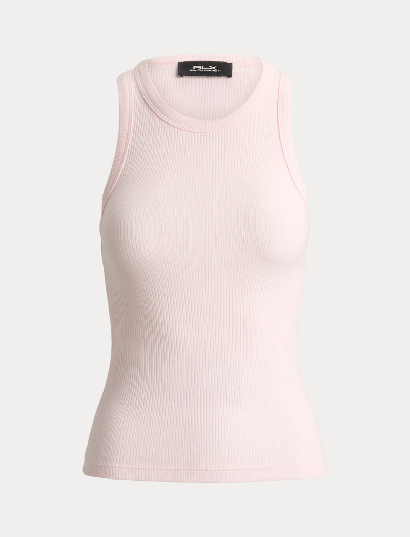RLX Womens 4X4 Lycra/Spandex Ribbed T Shirt Acacia Pink