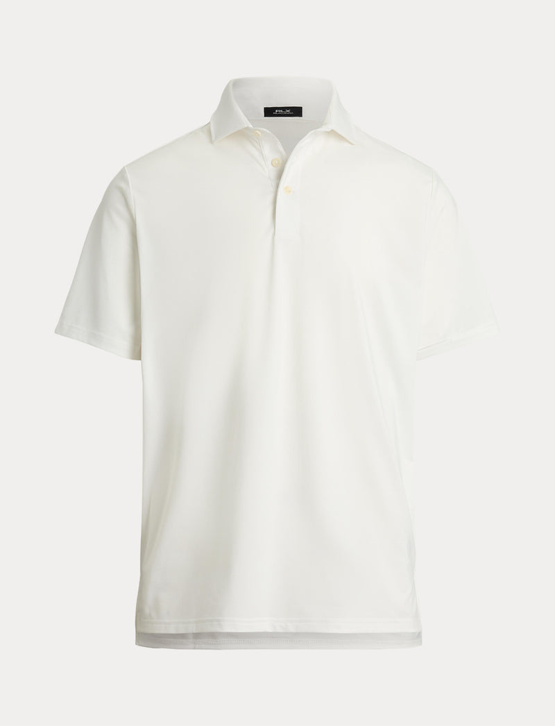RLX Lightweight Airflow Jersey Short Sleeve Polo Ceramic White