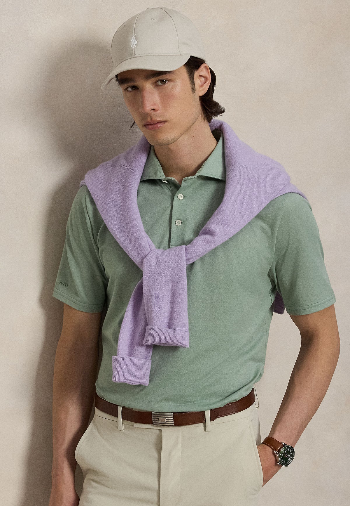 Tour Pique Polo Light Green