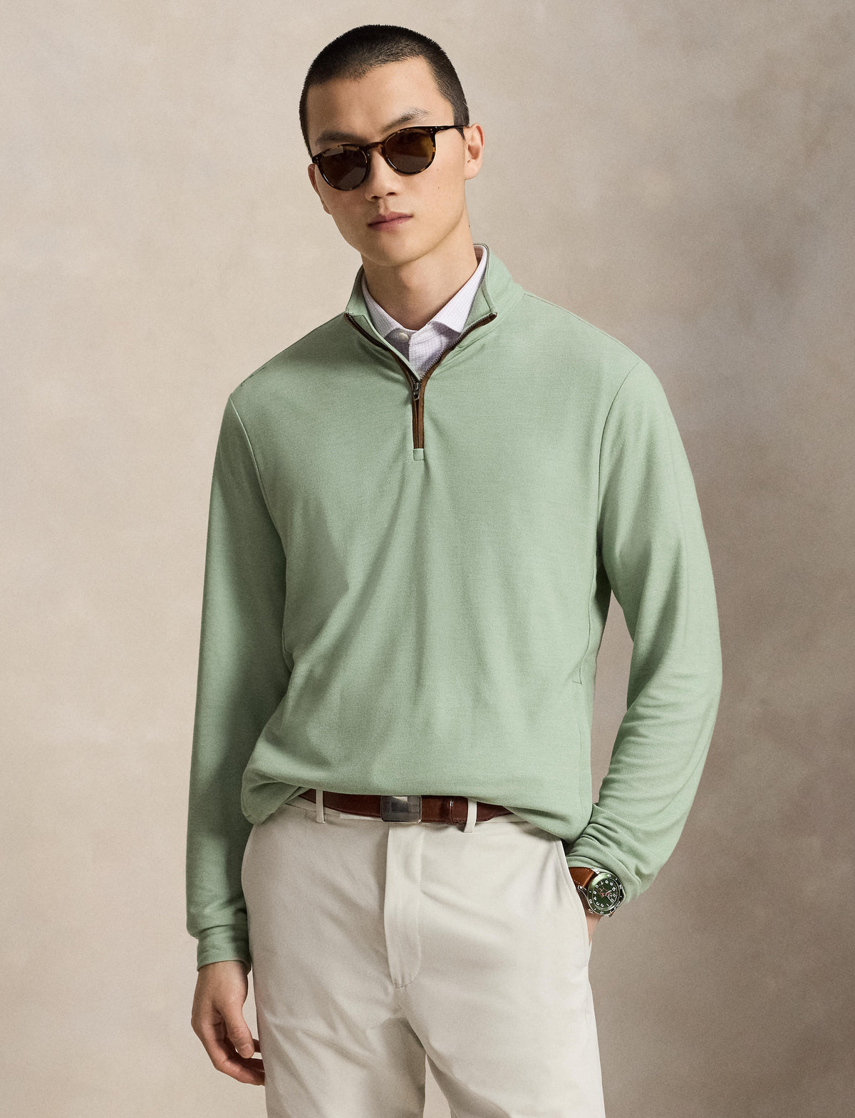 RLX Movement Mesh Pullover Light Green