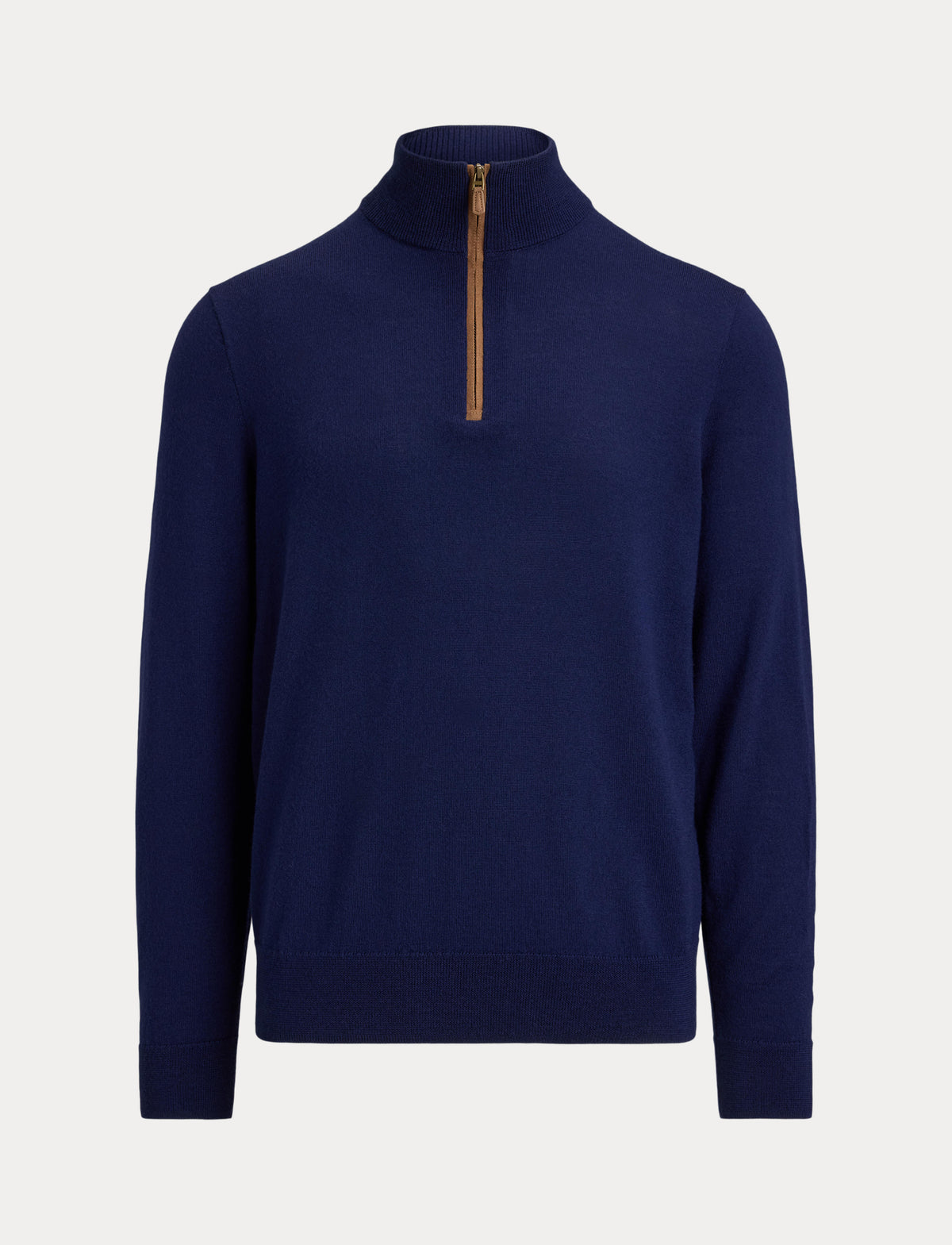 RLX Merino Wool Sweater Half Zip Refined Navy