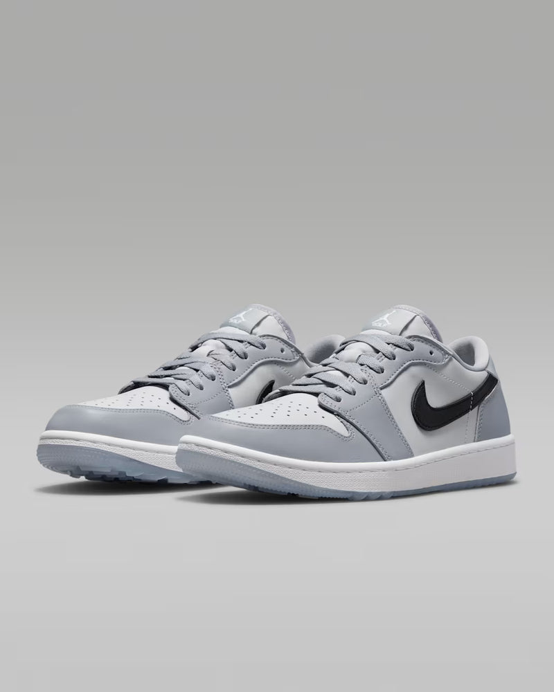 Womens Air Jordan 1 Low G Golf Shoes Wolf Grey/Black/Photon Dust