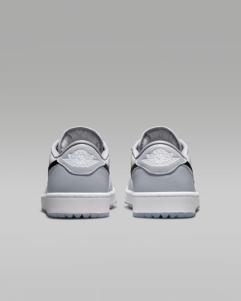 Womens Air Jordan 1 Low G Golf Shoes Wolf Grey/Black/Photon Dust